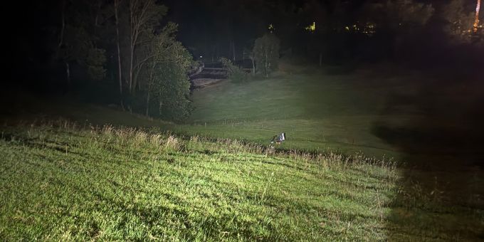 In St. Gallen stürzte ein Mann mit einem E-Rolsltuhl einen Abhang hinab. Unfall St. Gallen