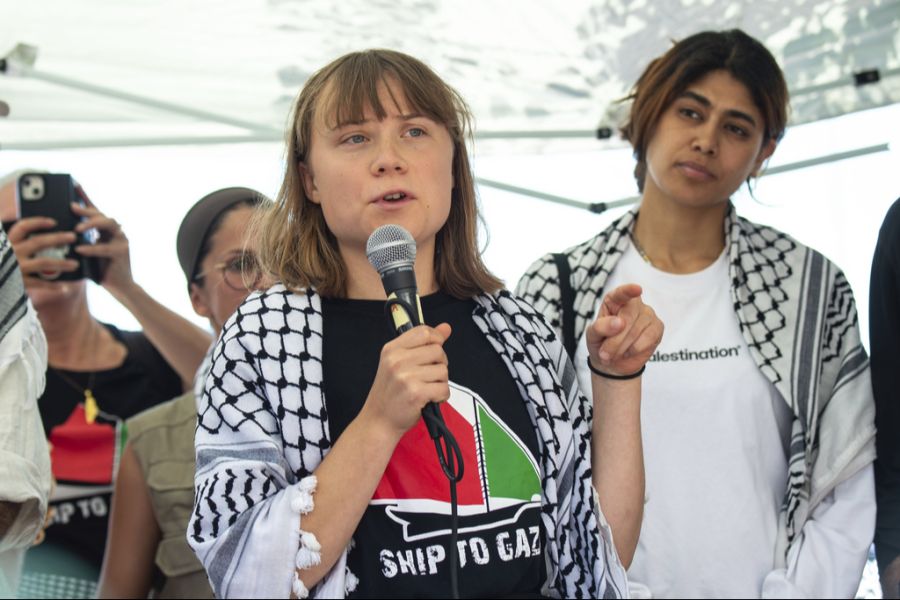 Dass Greta Thunberg und Co. den Gazstreifen erreichen, gilt als unmöglich.