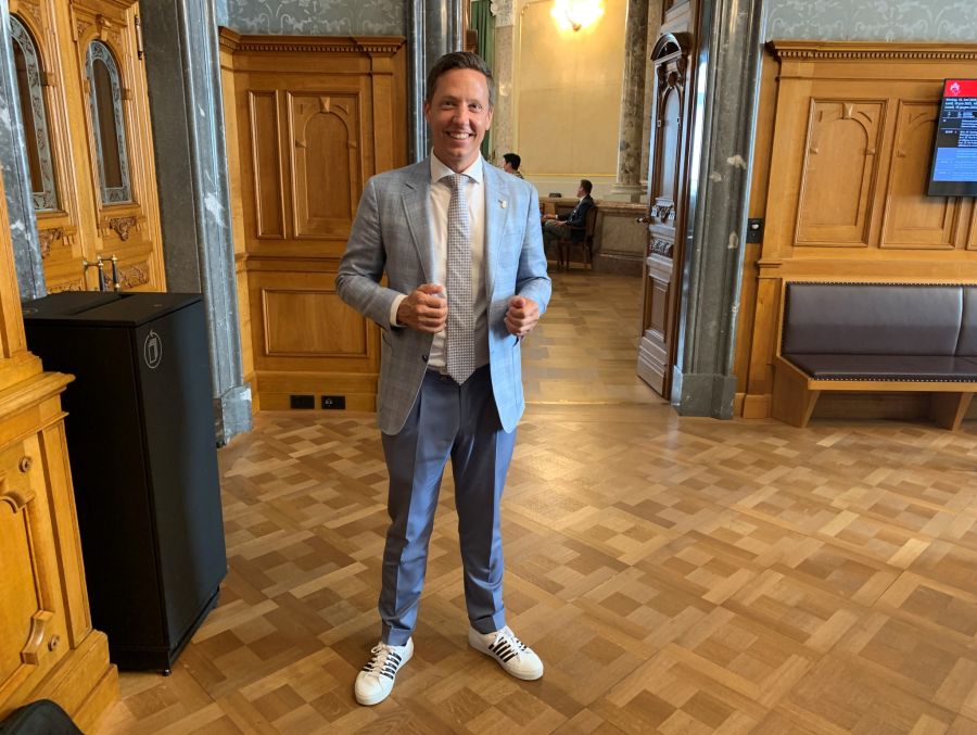 «Aus einem Jux heraus hatte ich die Idee, Künzli-Schuhe für die ganze Fraktion zu bestellen», sagt Imark.