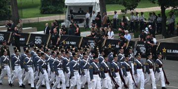militärparade