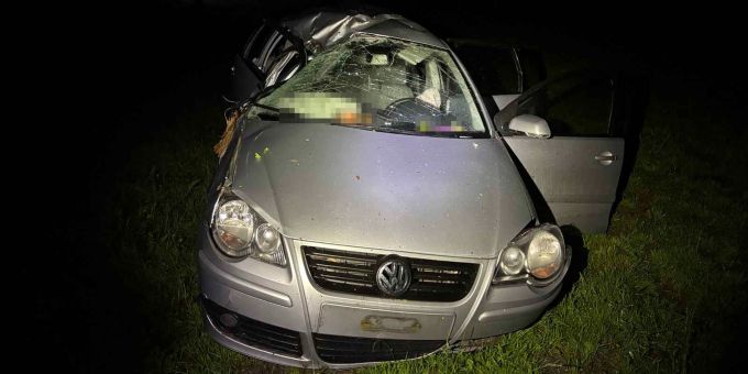 Kienberg SO: Selbstunfall mit Auto – vier Personen verletzt. Kienberg SO