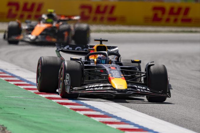 Max Verstappen (Red Bull) beim Spanien-GP der Formel 1. Max Verstappen Formel 1