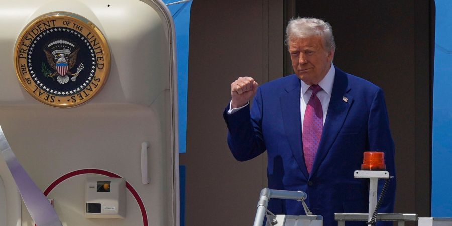 Trump kündigte auf seiner Nahostreise an, alle Sanktionen gegen Syrien aufzuheben. (Archivbild)