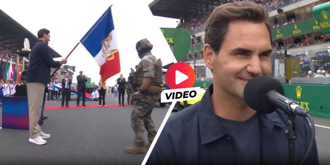 Roger Federer Le Mans