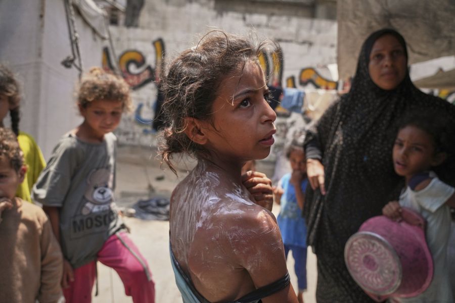 Die humanitäre Lage im Gazastreifen ist schwierig.