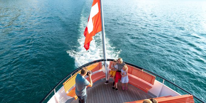 Die Zeit mit Familie und Freunden auf dem Wasser geniessen. SGV