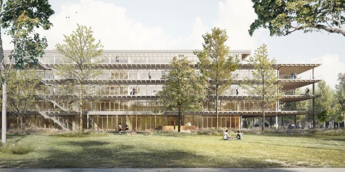 So soll die Schulanlage Fröschmatt aussehen. Fröschmatt