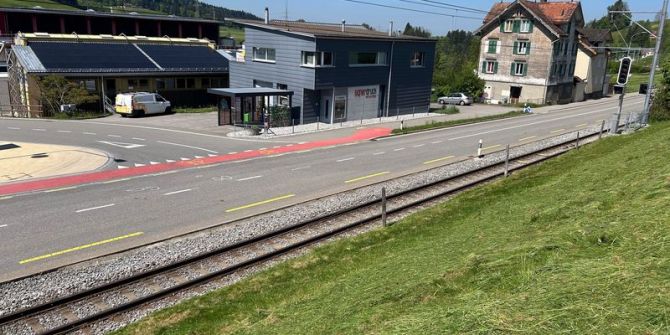 Unfallstelle In Bühler