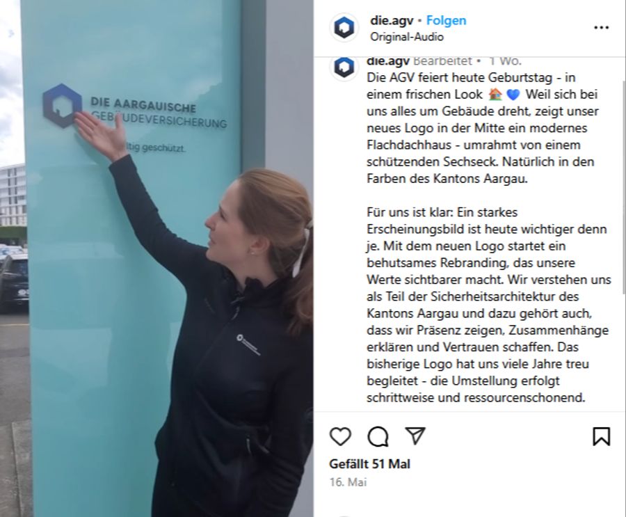 AGV Logo Feuerwehren abkratzen