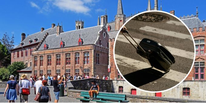 In der belgischen Stadt Brügge werden immer wieder Pflastersteine entwendet. Brügge
