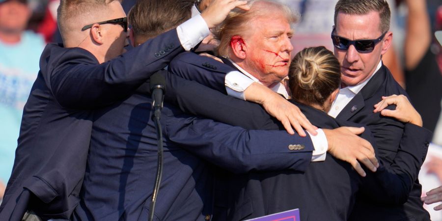 Donald Trump in Butler. (Archivfoto)