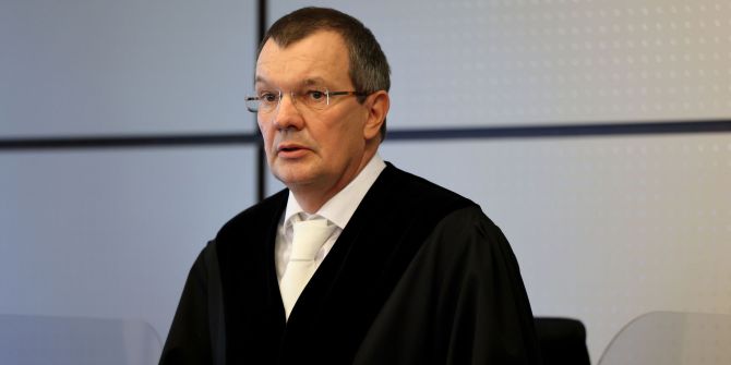 Vorsitzender Richter Jochen Kötter