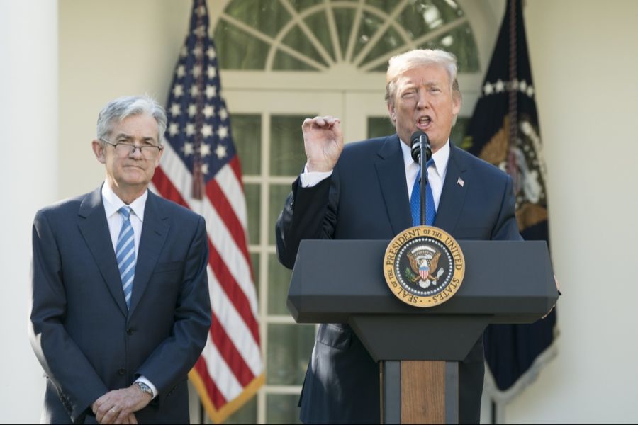 fed zinsentscheid powell trump