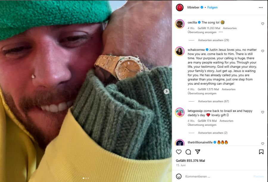 Justin Bieber ist ein Fan der Marke und kaufte sich erst kürzlich eine Uhr für Zehntausende Dollar.