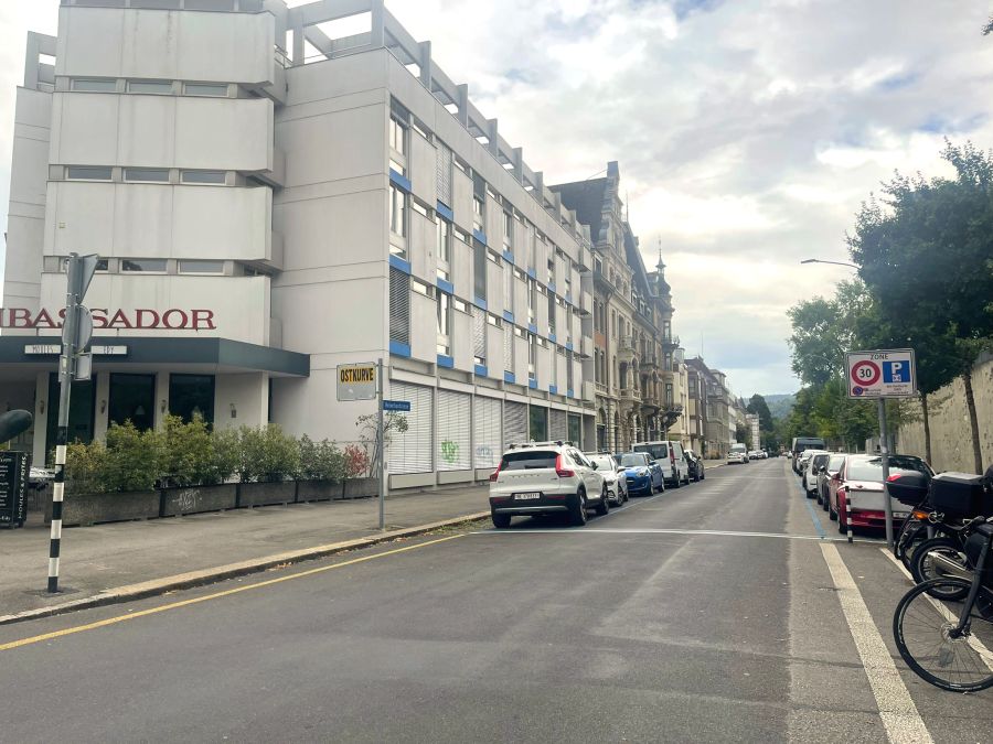 Kirchenfeld Lärm Helvetiastrasse