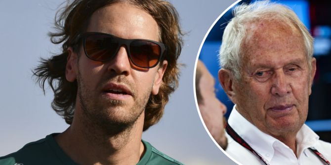 Sebastian Vettel Helmut Marko