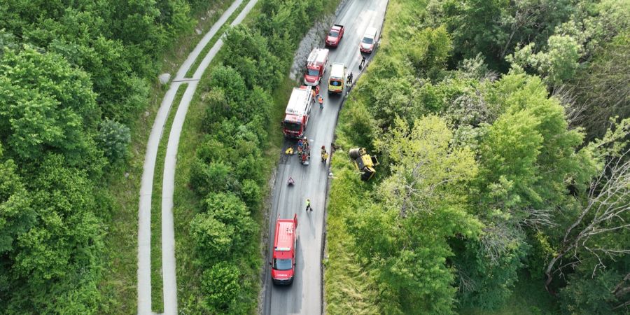 Unfall in Illanz