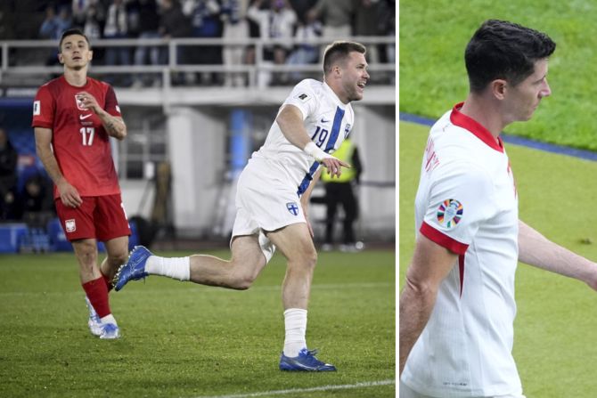 Robert Lewandowski Polen Finnland