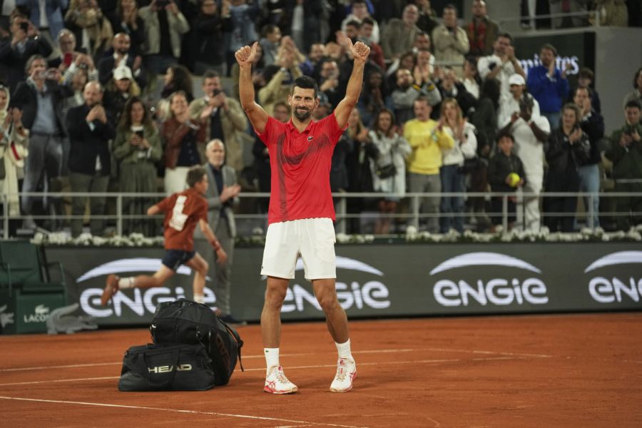 Novak Djokovic French Open