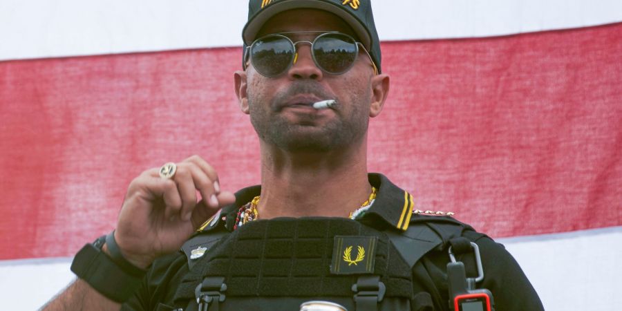 «Proud Boys»-Anführer Henry «Enrique» Tarrio bekam die längste Haftstrafe aller Beteiligten. (Archivbild)