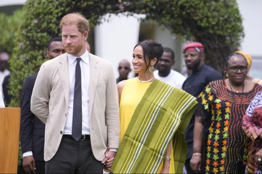 Zuletzt war Prinz Harry mit seiner Frau Meghan in Nigeria für die Invictus Games.