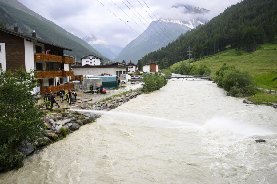 Die dritte Rhonekorrektur sieht vor, dass der Fluss abgesenkt und verbreitert wird.