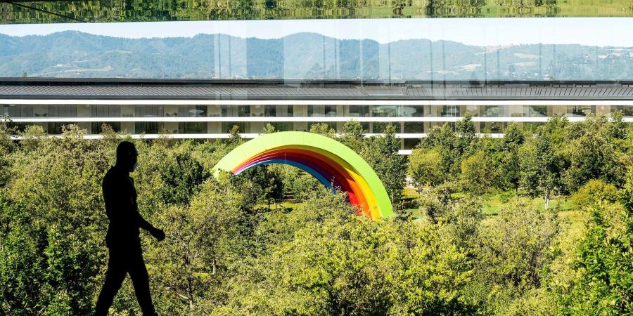 Campus des Apple-Hauptquartiers in Cupertino