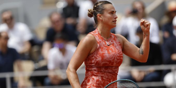Aryna Sabalenka steht an den French Open im Viertelfinal. French Open