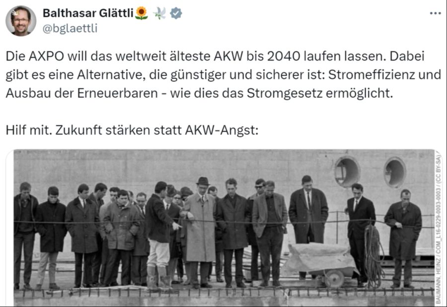 Balthasar Glättli AKW Beznau