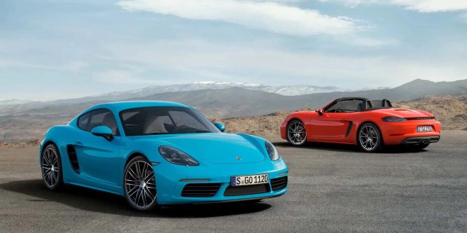 2024 Porsche Cayman und 718 Boxster