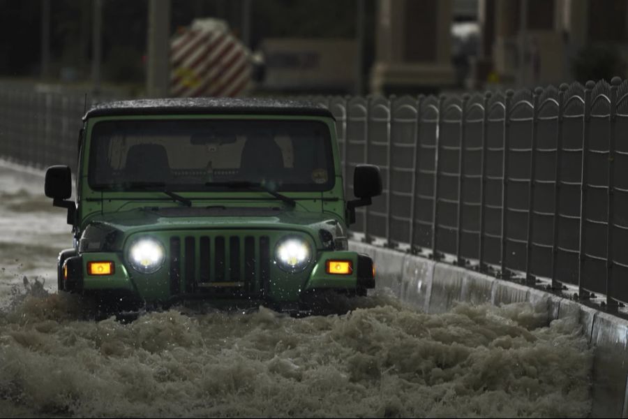 Am Dienstag fielen 120 mm Regen in Dubai - so viel wie sonst in einem ganzen Jahr.