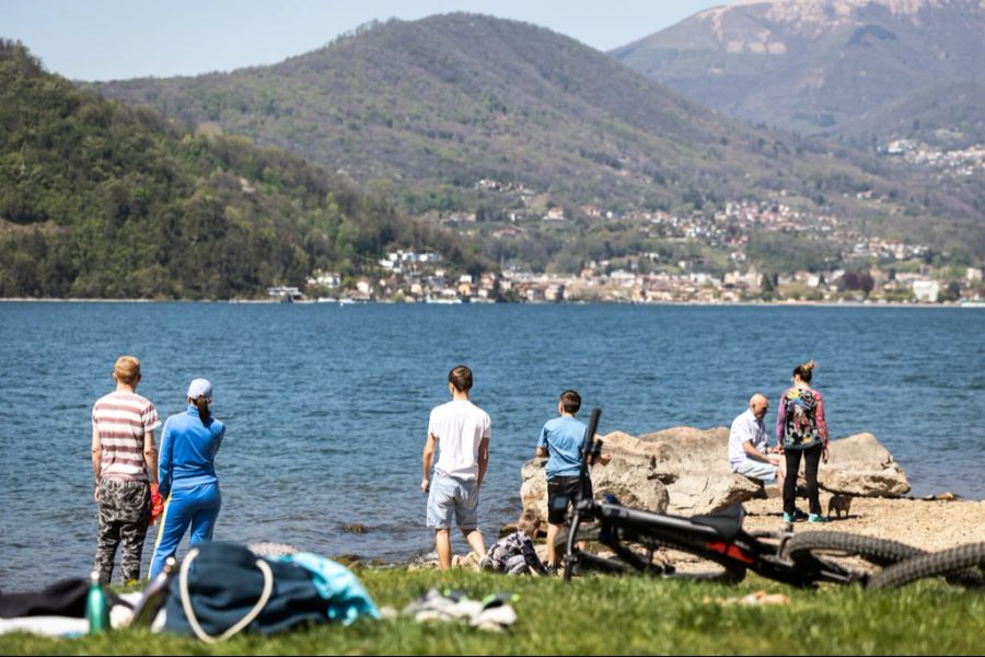 Die Sonnenstube wird ihrem Ruf gerecht: Am wärmsten dürfte es am Weekend im Tessin werden.