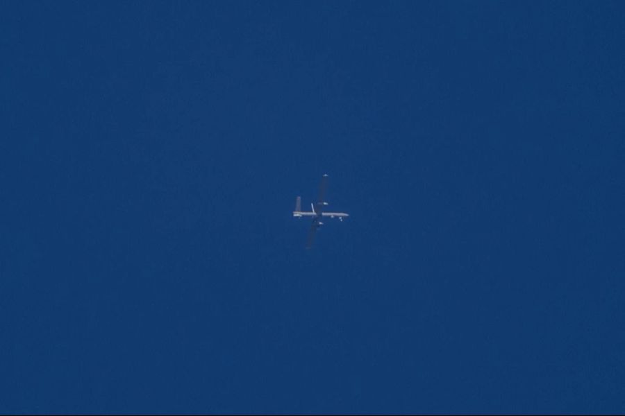 Der Iran feuerte am Samstagabend rund 300 Drohnen und Raketen auf Israel ab.