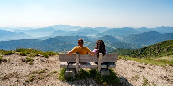 Wandern aussicht Monte Lema