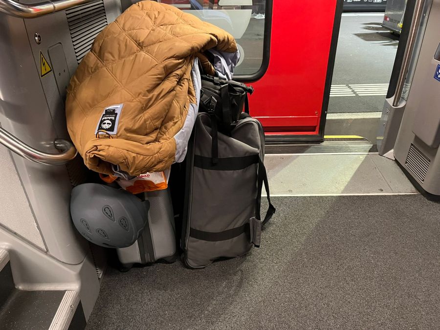 ... und den Gang aus.