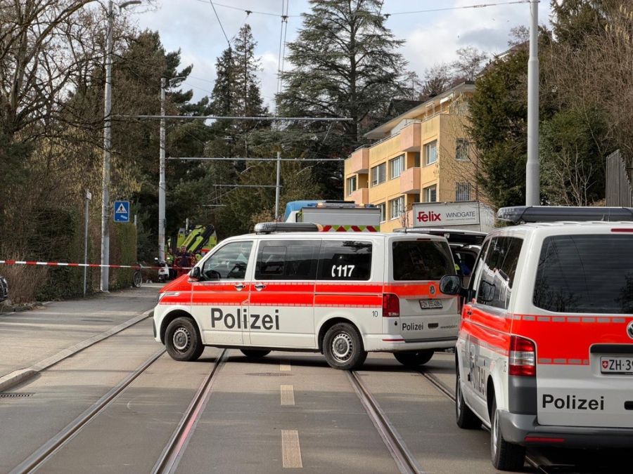 Bei der Kollision in Wipkingen wurden mutmasslich mehrere Personen verletzt.