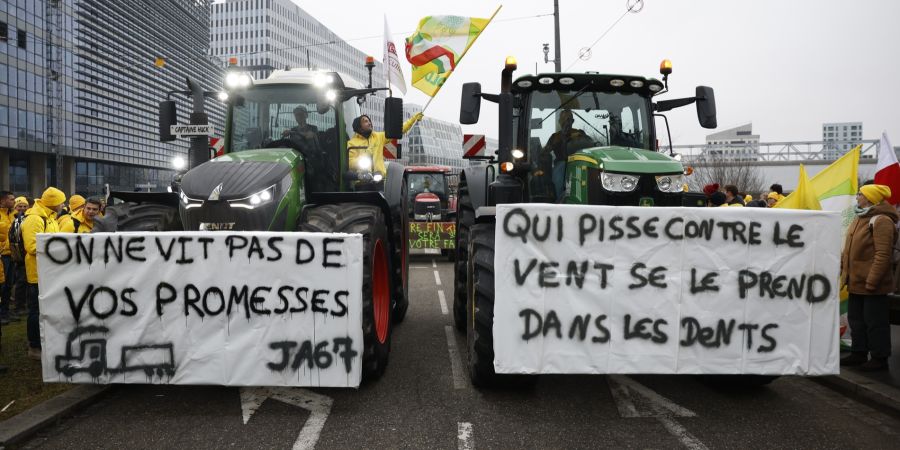 Bauern Strasburg Mercosur