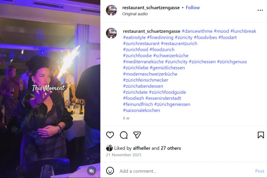 Solche Bilder gibt es in der Zürcher Schützengasse vorerst nicht mehr.