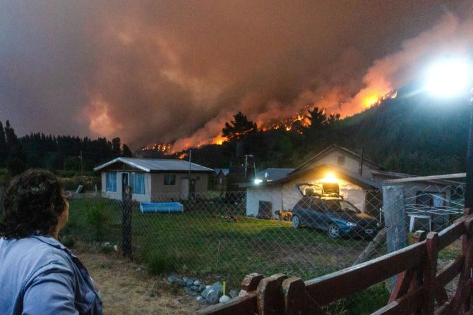 waldbrände argentinien