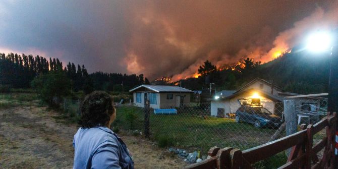 waldbrände argentinien