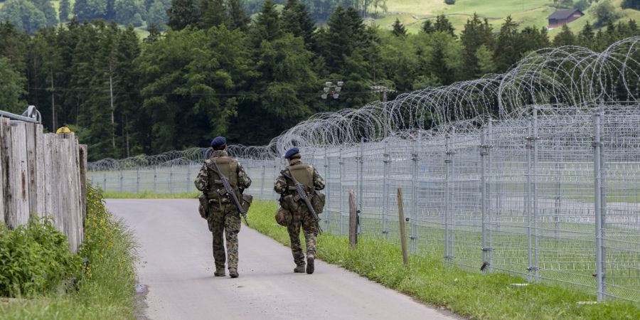 Soldaten Schweizer Armee