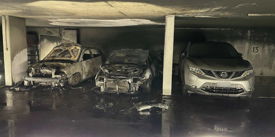 Brand Tiefgarage Bulle