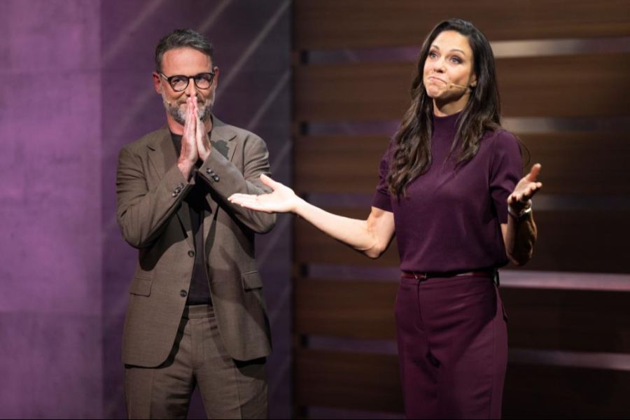 Nik Hartmann und Co-Moderatorin Kiki Maeder.