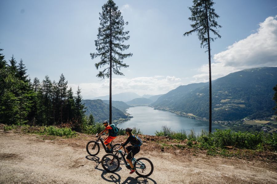 Die Firma Papin und die Kärntner Tourismusregionen haben flächendeckend Verleihstationen für alle Veloarten eingerichtet.