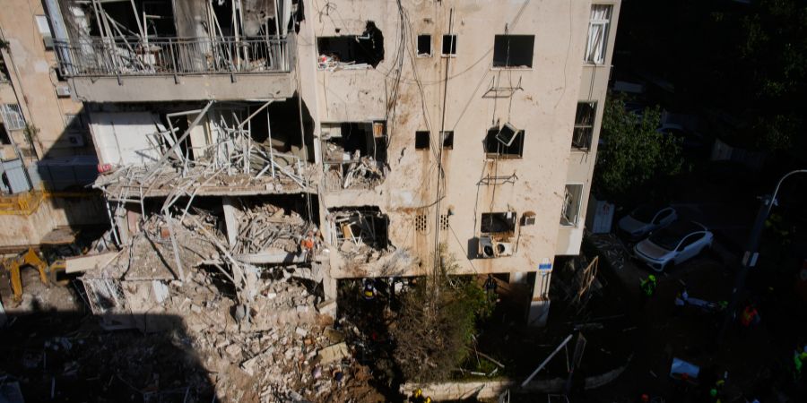 Tel Aviv Raketenangriff