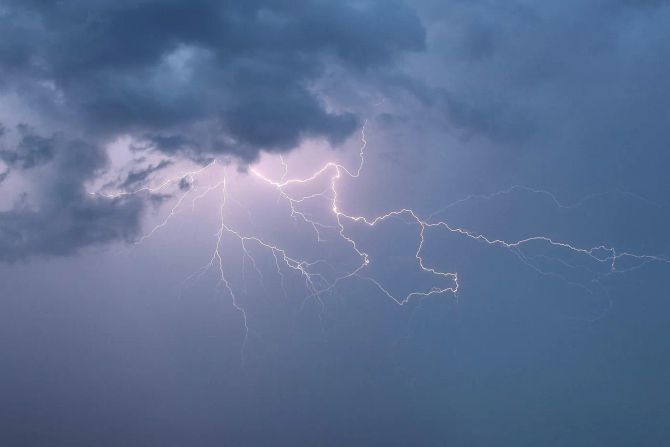 Regenfälle mit Saharastaub