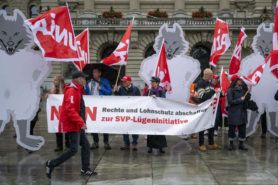 47 Prozent der Befragten gaben an, sie seien gegen die Vorlage oder eher dagegen.