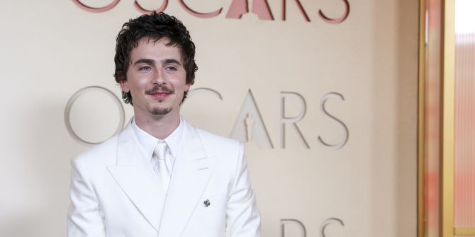 Timothée Chalamet Oscars