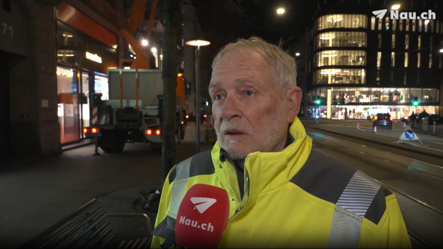 Damit dann auch alles klappt, werden zuerst alle Abschnitte getestet, wie Projektleiter Heinz Brandenberger verrät.