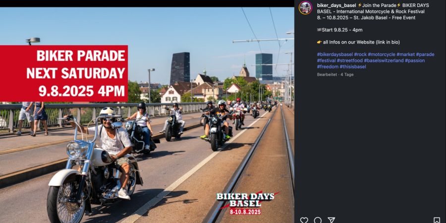 Biker-Parade